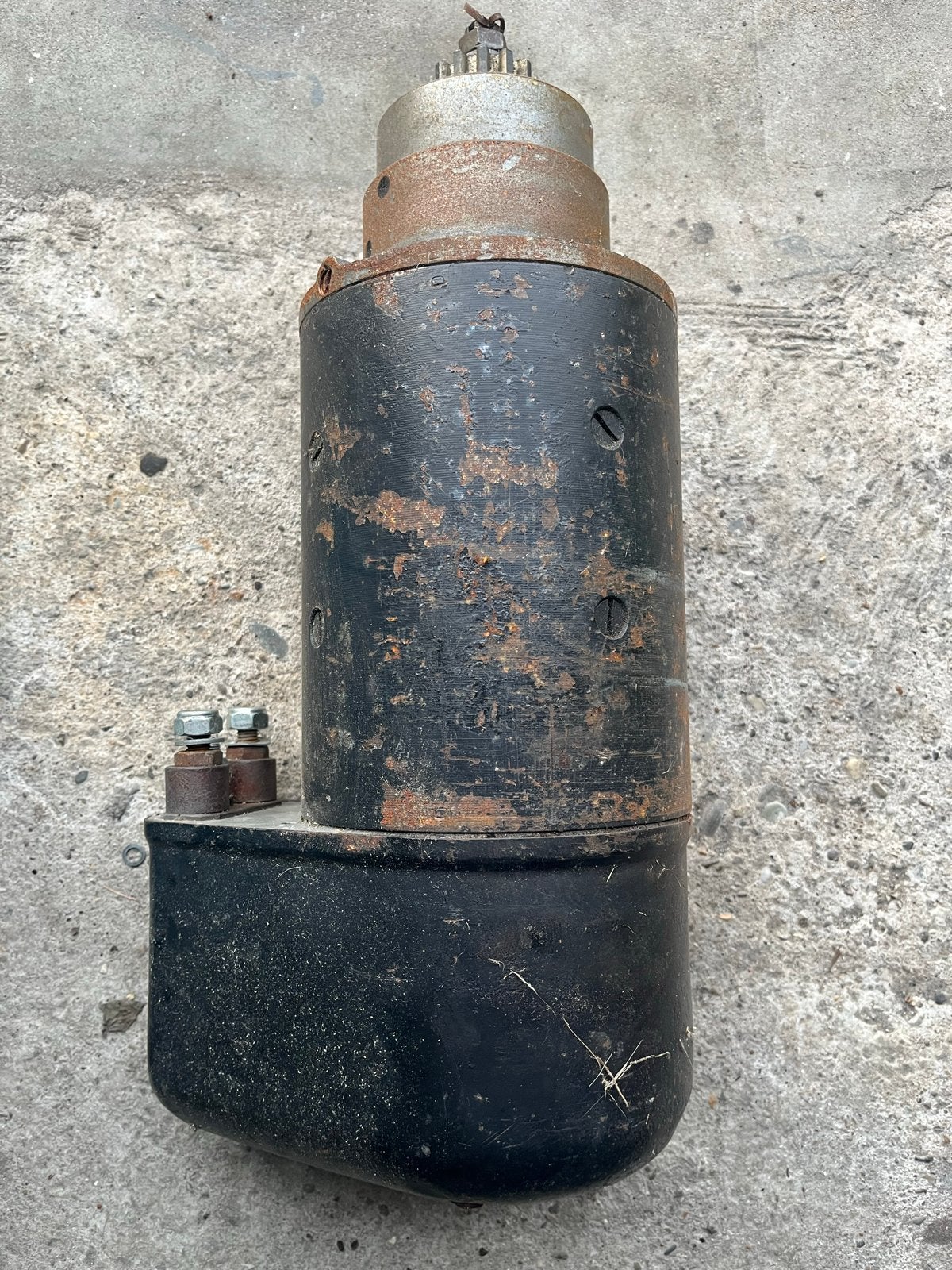 Startmotor bosch 12V Kromhout GS, Ophalen, Gebruikt, Motor en Techniek, Zeilboot of Motorboot