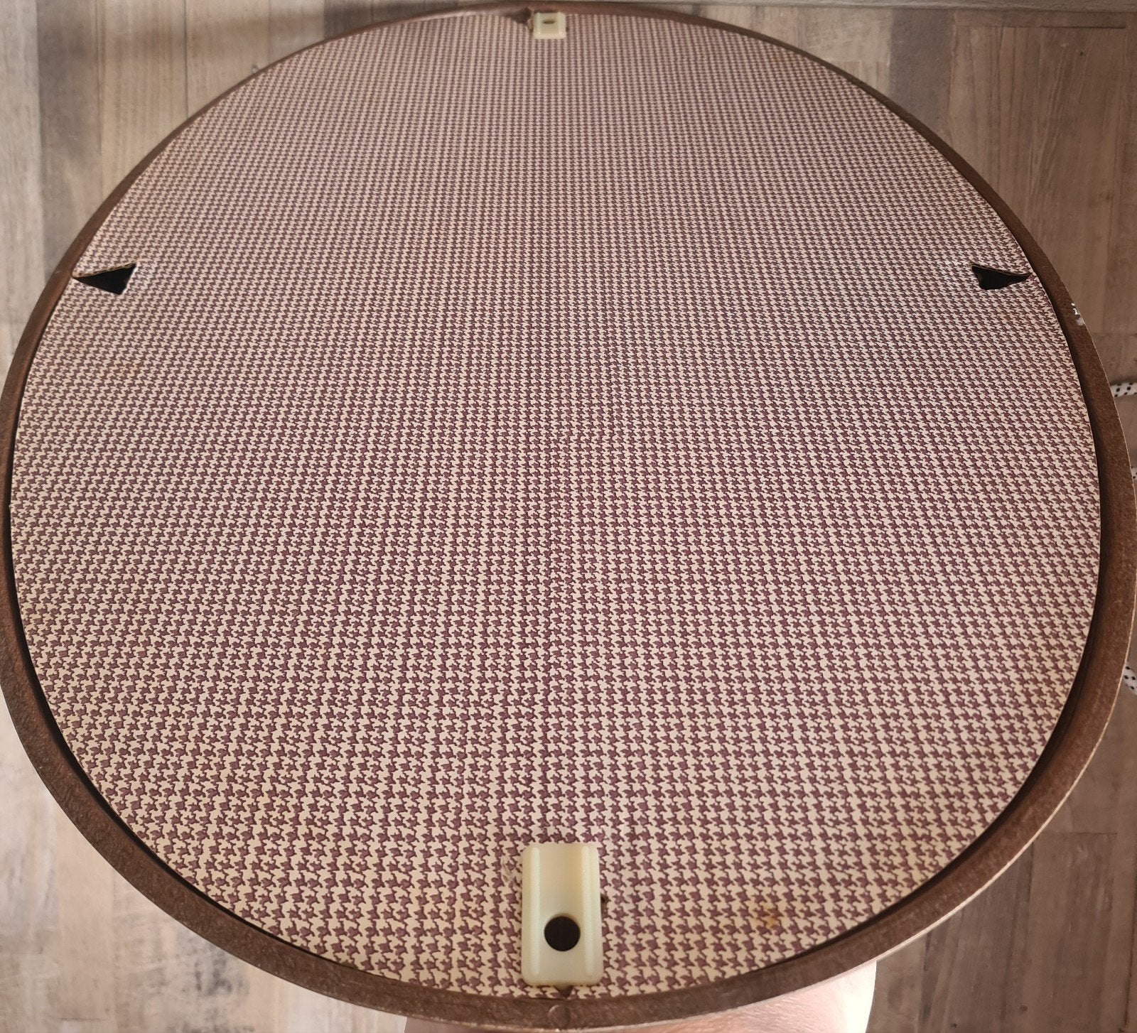 grote gezellige spiegel ovaal, Huis en Inrichting, Woonaccessoires | Spiegels, Ophalen, Ovaal, Minder dan 50 cm, Minder dan 100 cm