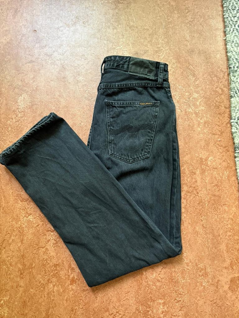 Nudie jeans Lofty lo, Kleding | Dames, Ophalen of Verzenden, Zo goed als nieuw, Blauw, W30 - W32 (confectie 38/40)
