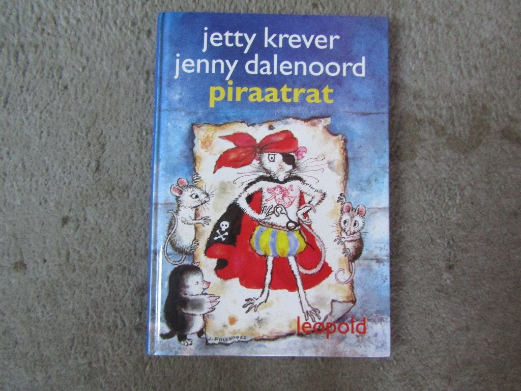 Boek: Piraatrat, Ophalen of Verzenden, Gelezen, Jetty Krever, Jenny Dalenoord, Fictie algemeen