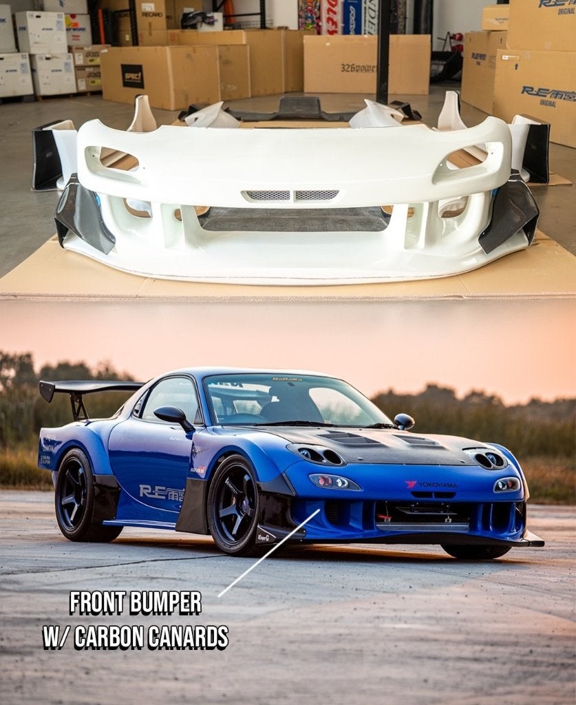 Re-Amemiya D1 Spec wide body kit - Mazda RX7 RX-7 FD3S, Ophalen of Verzenden