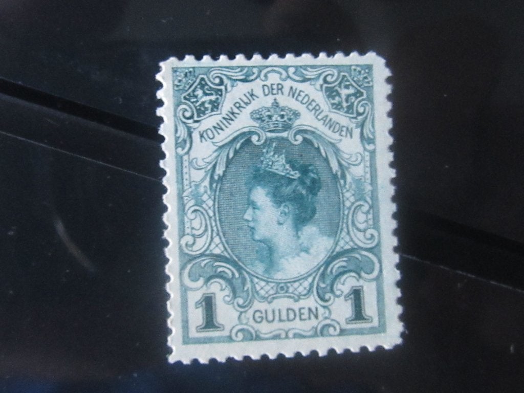Nico Nederland 49 (X) Ongebruikt met plakker + attest 1898, Postzegels en Munten, Ophalen of Verzenden, T/m 1940, Postfris