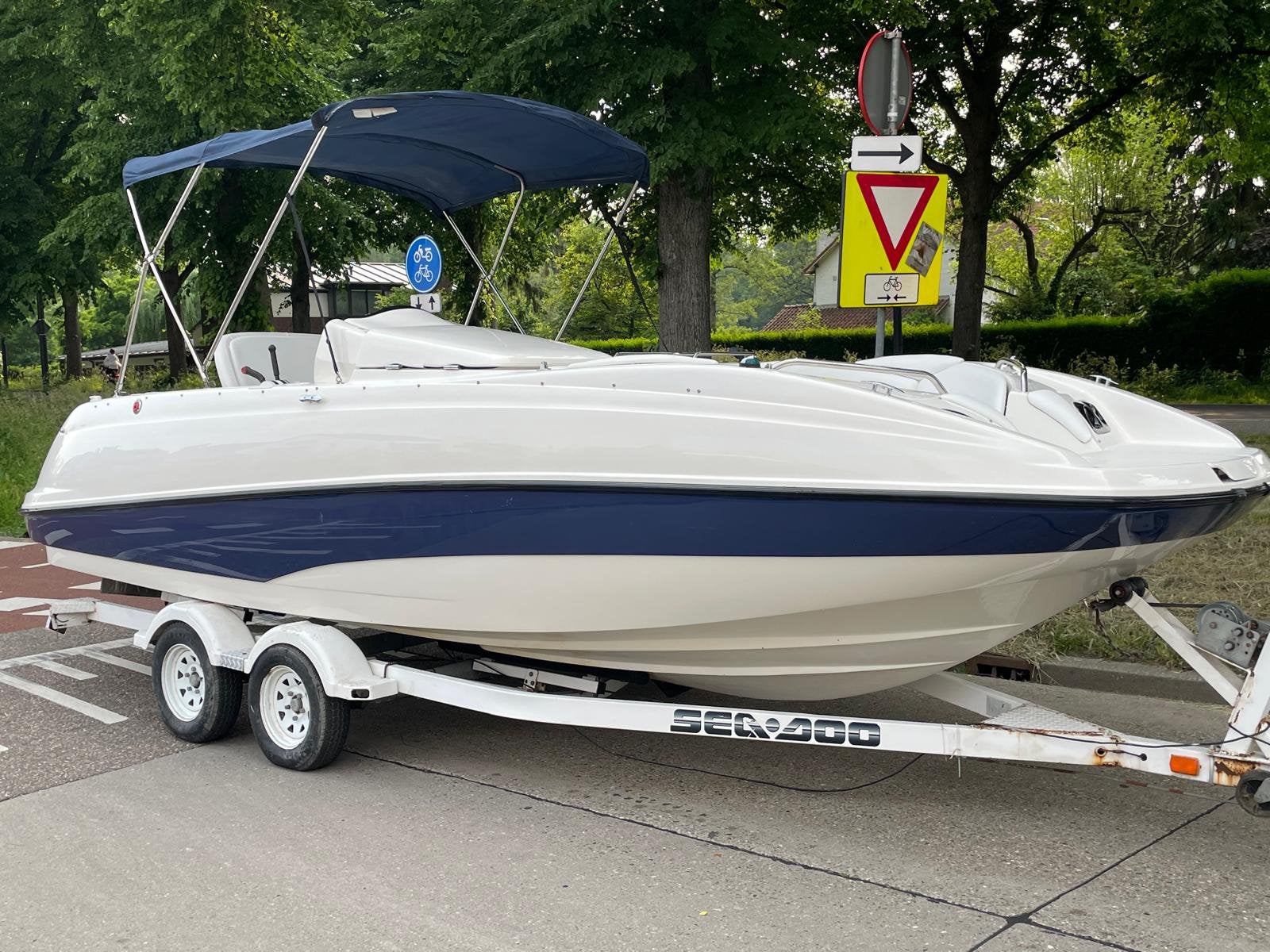 Uniek SeaDoo jet boot 240Pk. / bouwjaar 2004, Ophalen, Binnenboordmotor, 240 pk, Zo goed als nieuw