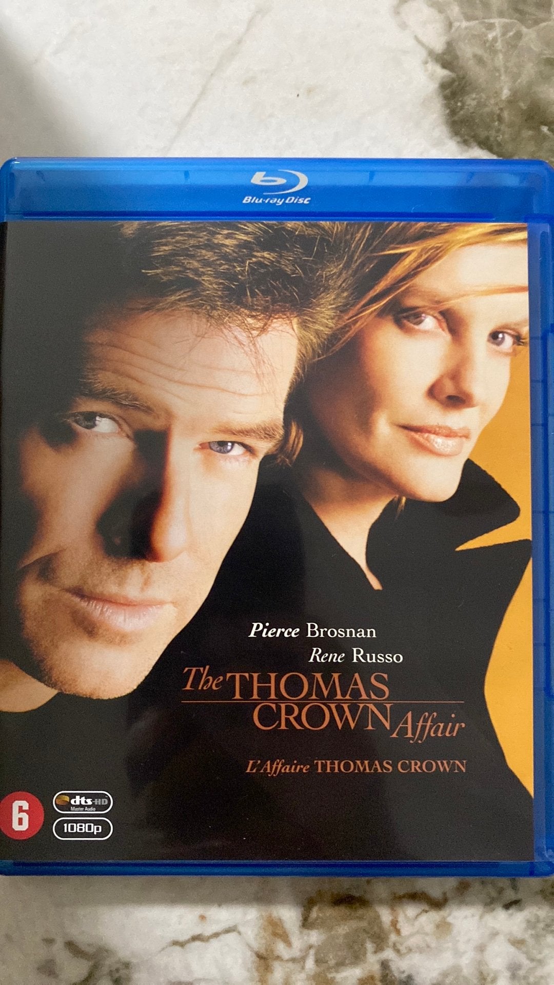 The thomas crown affair blu ray NL versie, Ophalen of Verzenden, Zo goed als nieuw