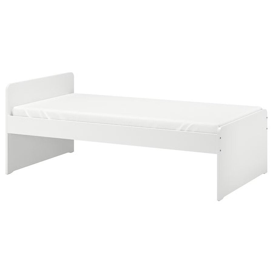 GRATIS 1 persoons ikea bed släkt of vihals, Ophalen, Gebruikt, 90 cm, Eenpersoons