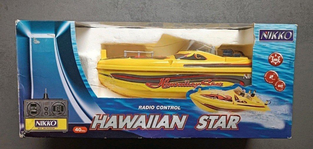 Nikko Hawaiian Star RC Boot – Nieuw in Originele Verpakking, Ophalen of Verzenden, Nieuw, 1:32 tot 1:50