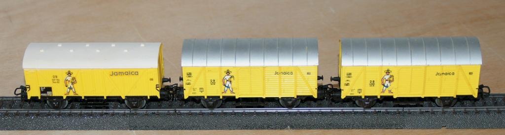 Marklin Bananen wagens 4509 / 4544, Hobby en Vrije tijd, Modeltreinen | H0, Wisselstroom, Wagon, Ophalen of Verzenden, Zo goed als nieuw