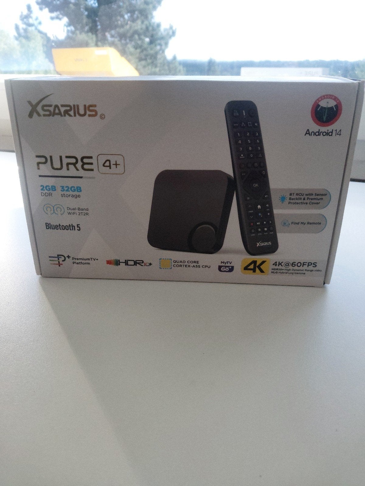 Xsarius Pure 4+ Android TV Box - Zo goed als nieuw, Ophalen of Verzenden, Zo goed als nieuw