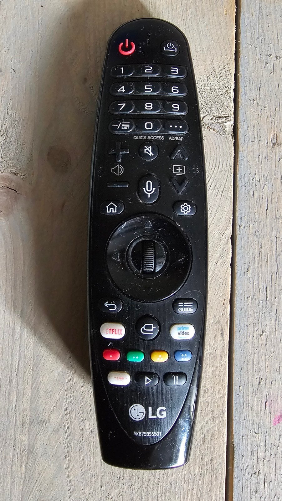 LG Afstandsbediening - Zo goed als nieuw, Audio, Tv en Foto, Ophalen of Verzenden, Zo goed als nieuw, Origineel, Tv