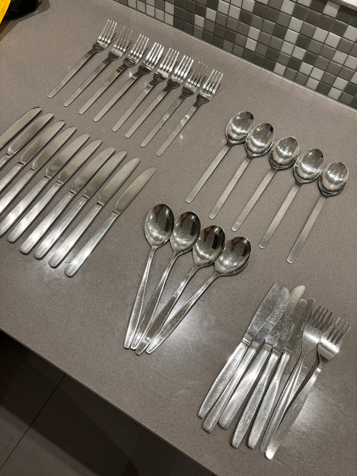 Bestek set, Huis en Inrichting, Ophalen of Verzenden, Zo goed als nieuw, Rvs of Chroom