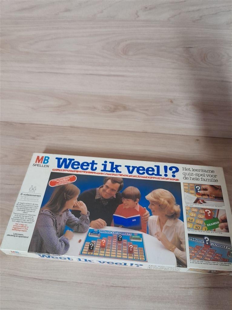 weet ik veel - s5183, Hobby en Vrije tijd, Gezelschapsspellen | Bordspellen, Verzenden, Zo goed als nieuw