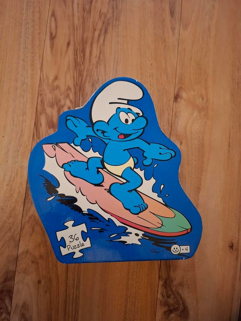 Smurfen puzzels en 2 spelletjes, Ophalen of Verzenden, Verschillende Smurfen