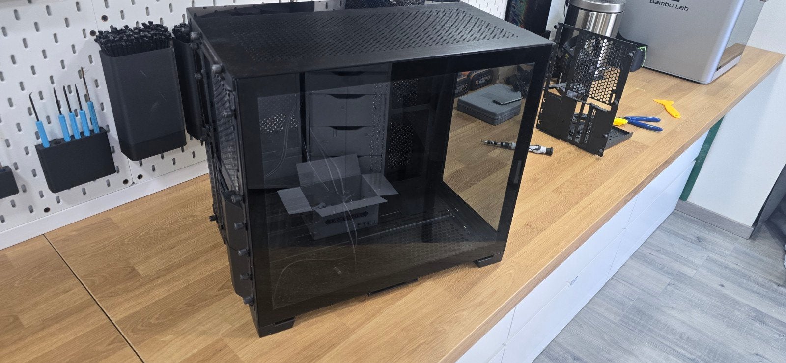 Lian Li O11 Dynamic Mini PC Case - Zwart, Ophalen of Verzenden, Gebruikt