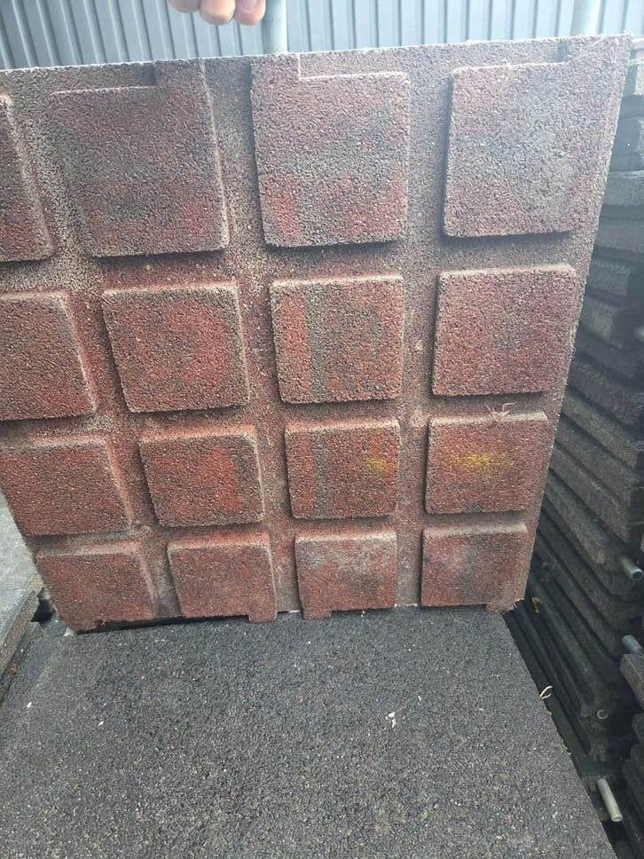 Rubberen tegels / Stalmatten 50x50x4,5 cm - Grote voorraad, Dieren en Toebehoren, ., ., ., Opfok
