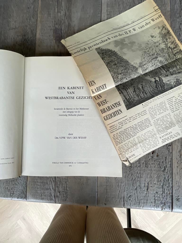 Een Kabinet van Westbrabantse Gezichten - Dr. Y.P.W. van der, Ophalen of Verzenden, 19e eeuw, Zo goed als nieuw