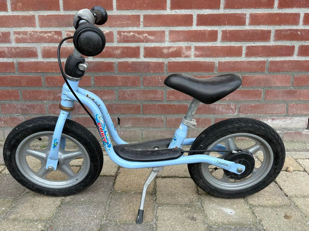Puky loopfiets, lichtblauw, Fietsen en Brommers, Ophalen, Gebruikt, Minder dan 16 inch