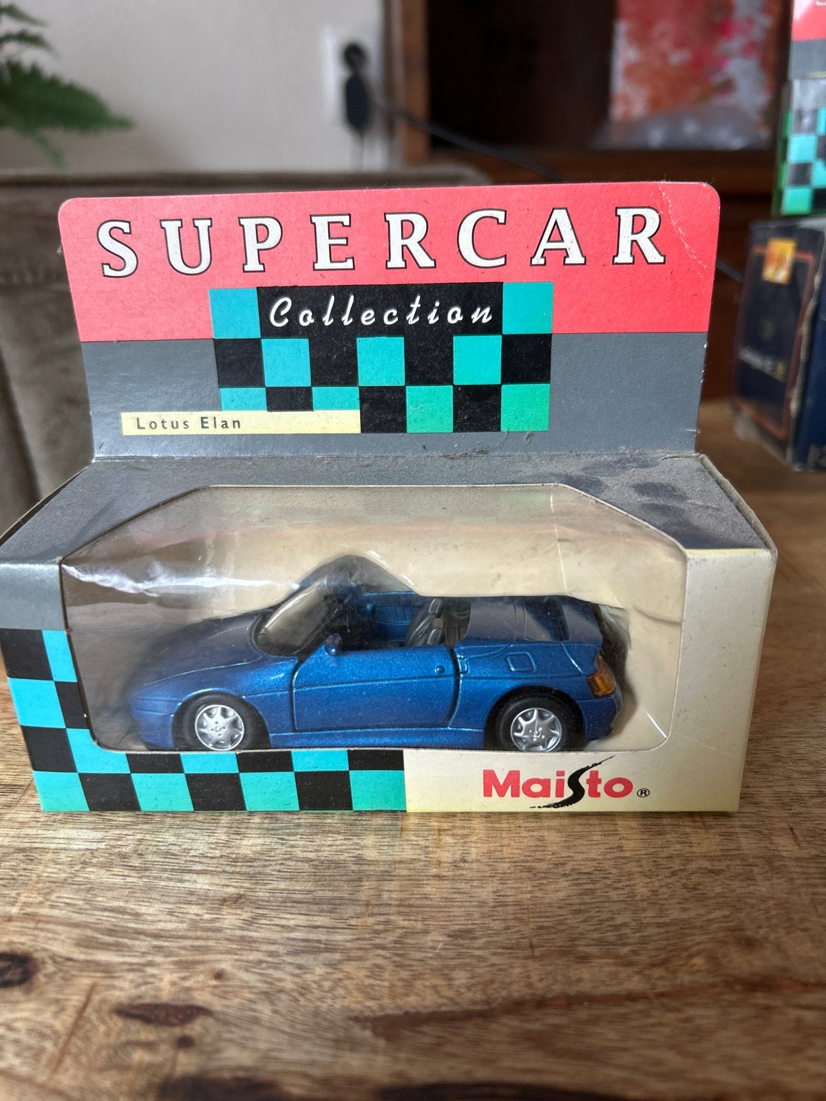 Maisto Supercar Collection Lotus Elan modelauto, Hobby en Vrije tijd, Ophalen of Verzenden, Zo goed als nieuw, Auto, Overige merken
