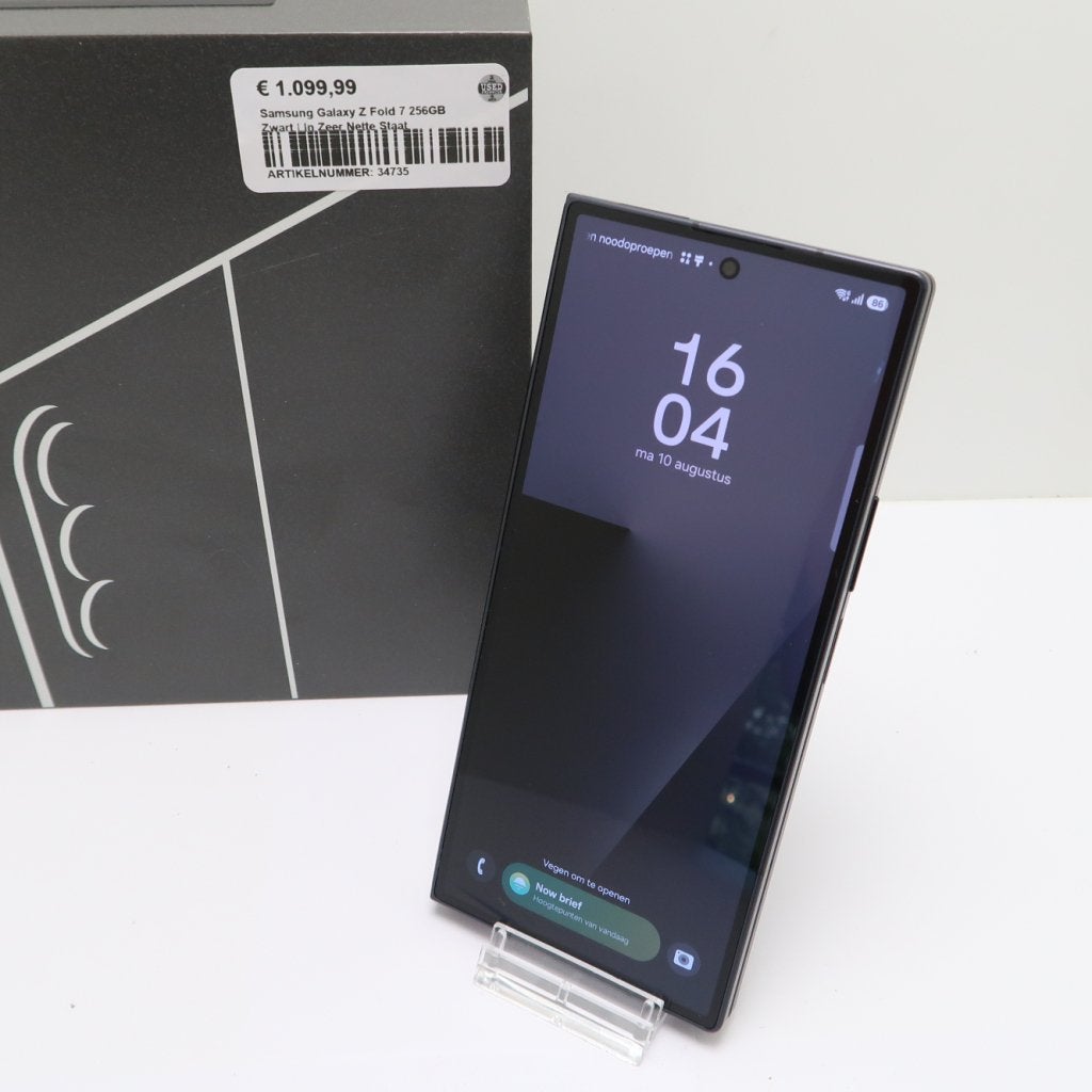 Samsung Galaxy Z Fold 7 256GB Zwart | In Zeer Nette Staat, Samsung, Zo goed als nieuw, Support@Samsung.com, 129, Samsung-ro, Yeongtong-gu
Suwon-si, Gyeonggi-do 16677
South Korea