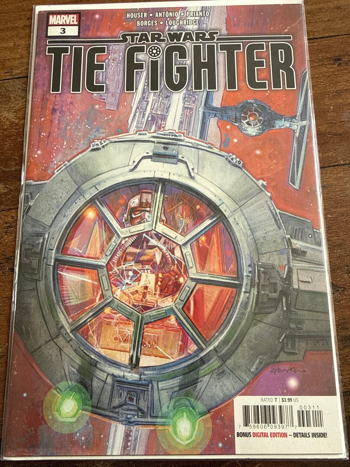 Star Wars TIE Fighter #3 Marvel Comic - Nieuwstaat, Eén stripboek, Ophalen of Verzenden, Nieuw