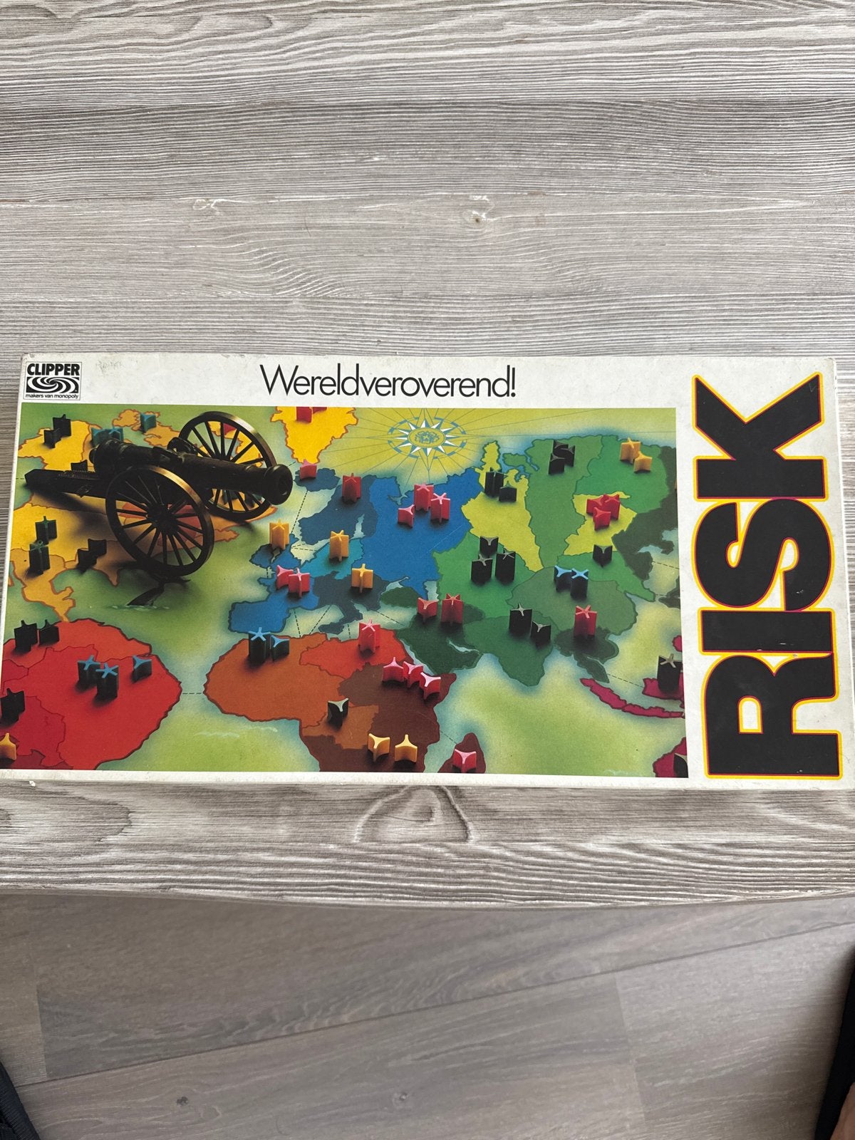 Risk Wereldveroverend spel vintage, Hobby en Vrije tijd, Gezelschapsspellen | Bordspellen, Drie of vier spelers, Ophalen of Verzenden
