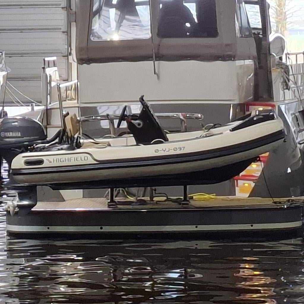 Davits 'davitnieuwestijl' uit Friesland in RVS, Ophalen, Nieuw, Overige typen, Motorboot