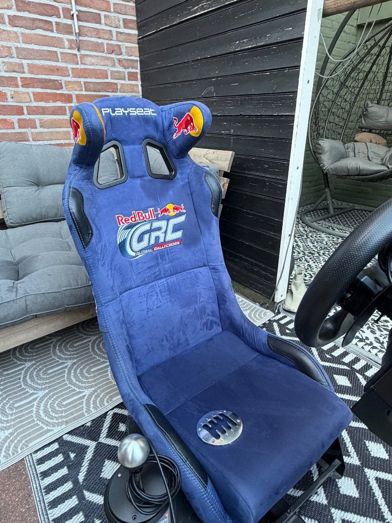 PlaySeat RedBull GRC + Thrustmaster T300GT + Shifter| PS PC, Ophalen, Zo goed als nieuw