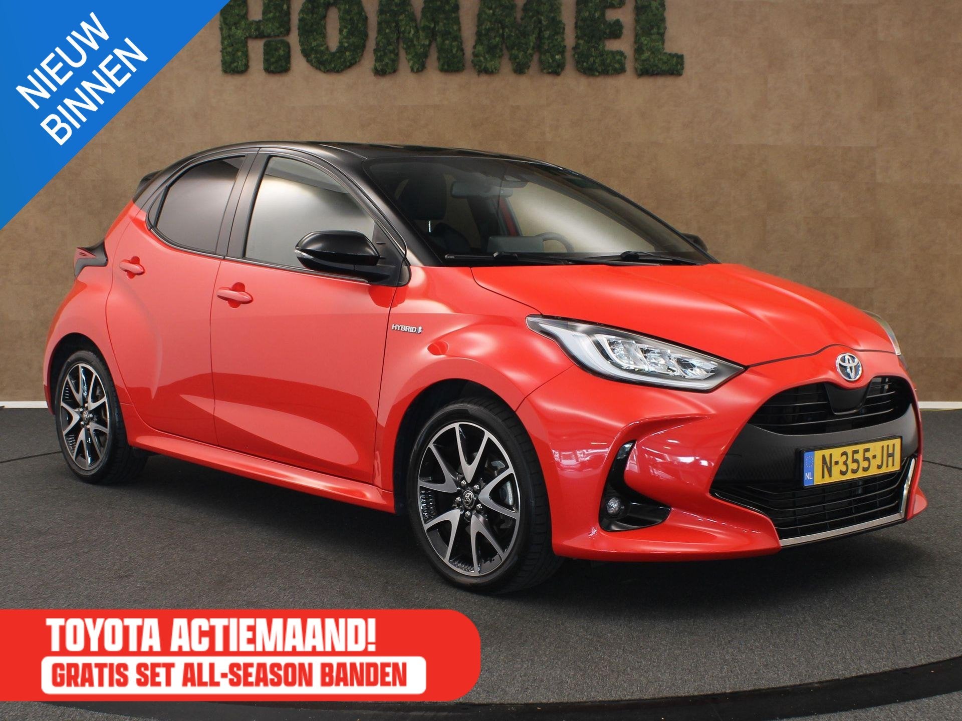 Toyota Yaris 1.5 Hybrid Executive - ACHTERUITRIJCAMERA - HEA, 450 kg, Gebruikt, Euro 6, 49 €/maand