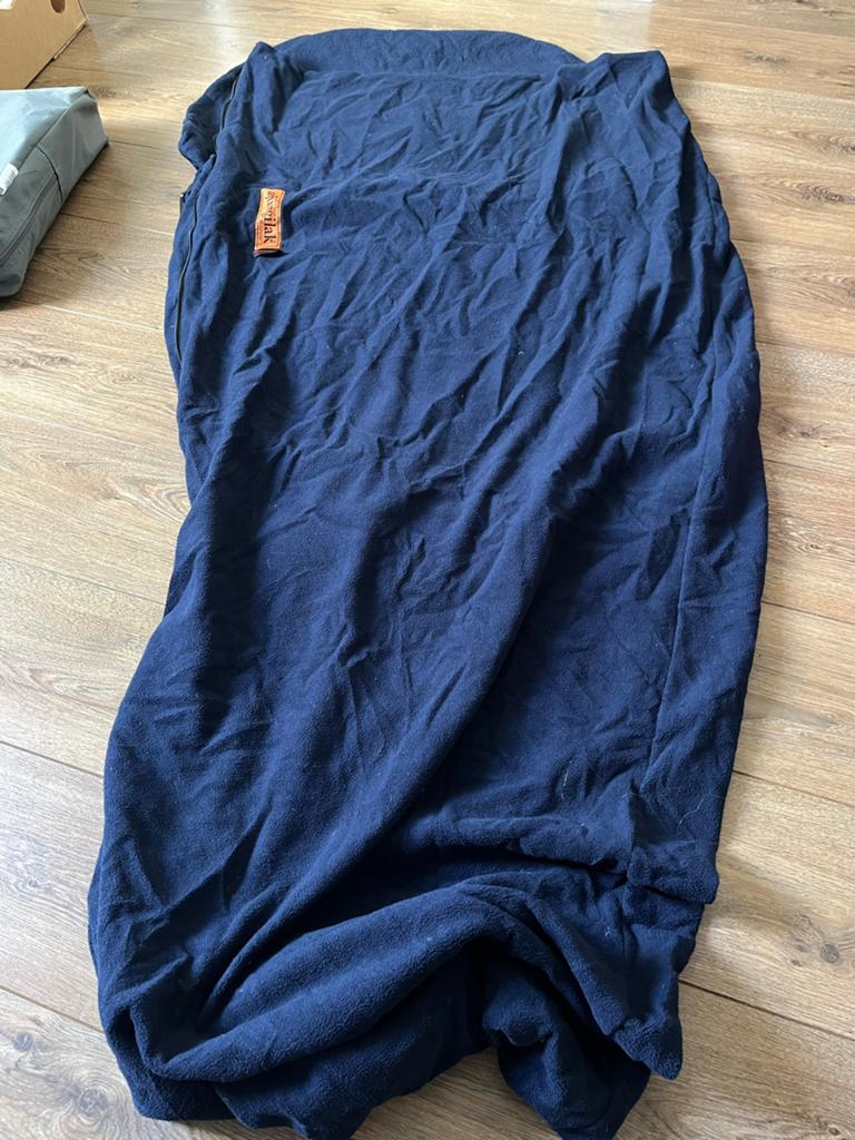 Fleece (binnen)slaapzak, Ophalen of Verzenden, Gebruikt