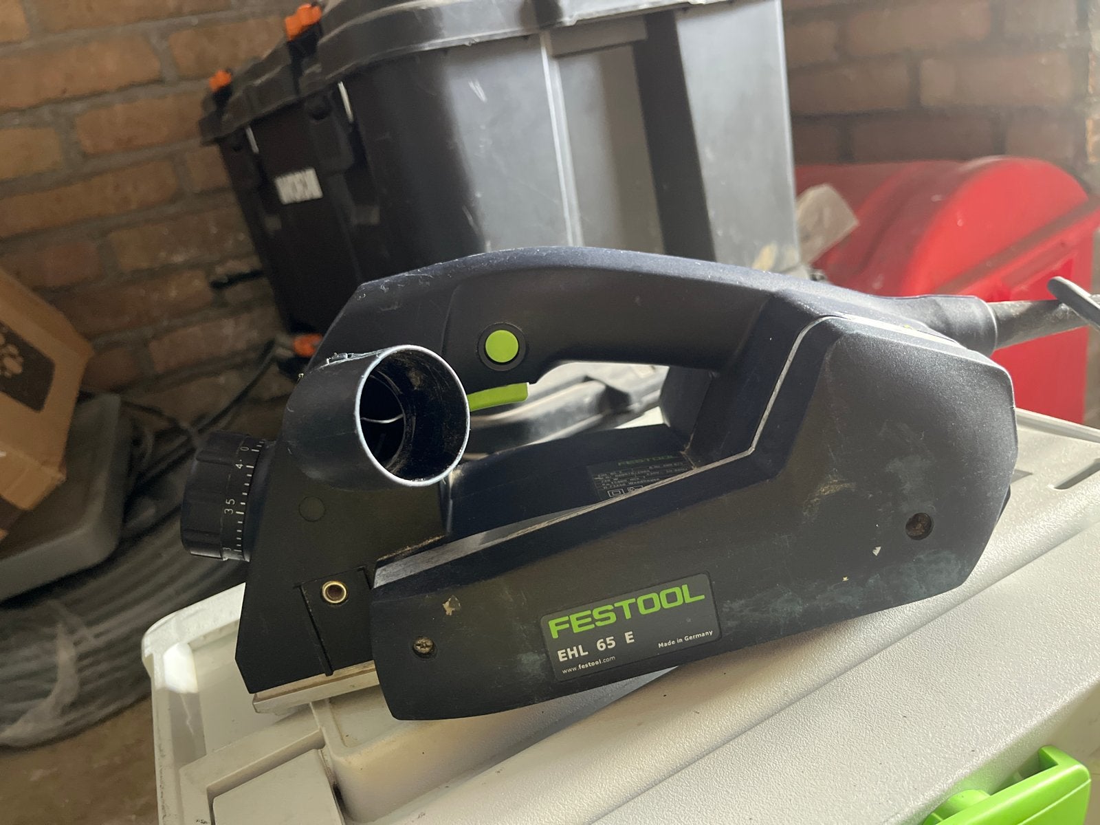 Festool EHL 65 E Schaafmachine, Doe-het-zelf en Verbouw, Ophalen of Verzenden, Gebruikt, Elektrisch