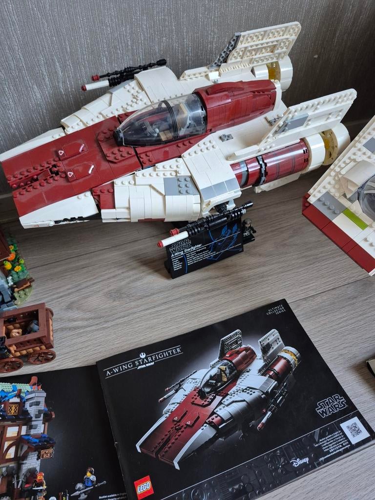 Lego UCS A-wing starfighter 75275, Kinderen en Baby's, Speelgoed | Duplo en Lego, Ophalen of Verzenden, Zo goed als nieuw, Complete set