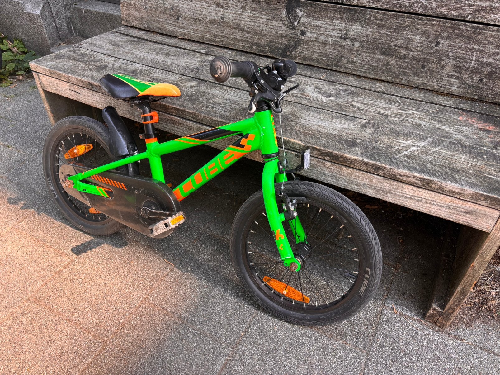 Mtb Cube Cubie 160 - kinder mtb, Ophalen, Gebruikt, Terugtraprem, 16 tot 20 inch