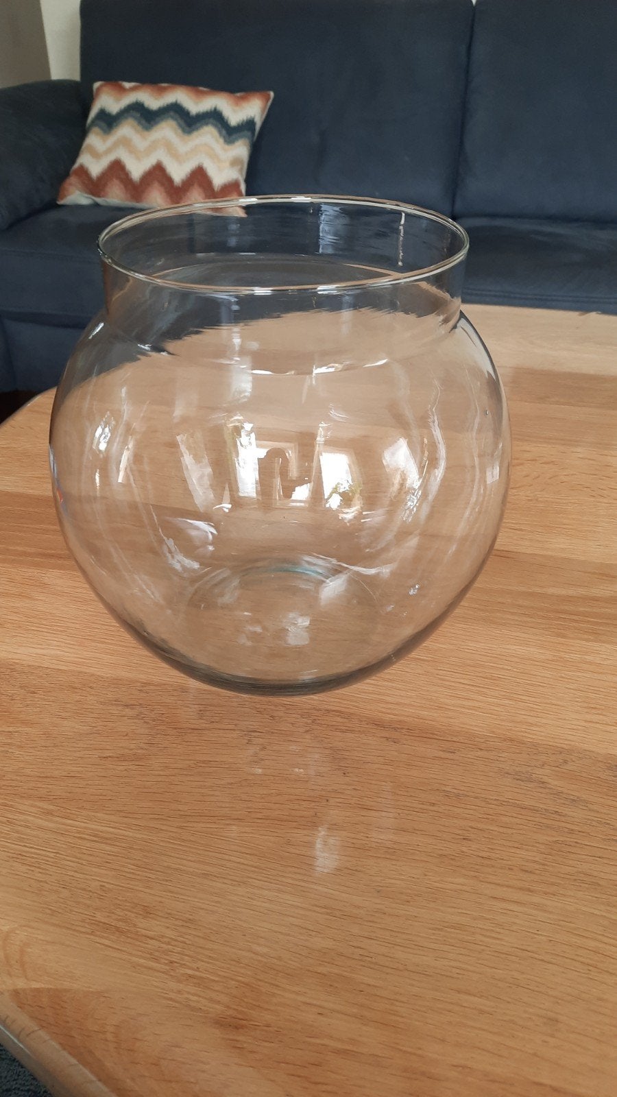 vissenkom, Ophalen, Leeg aquarium