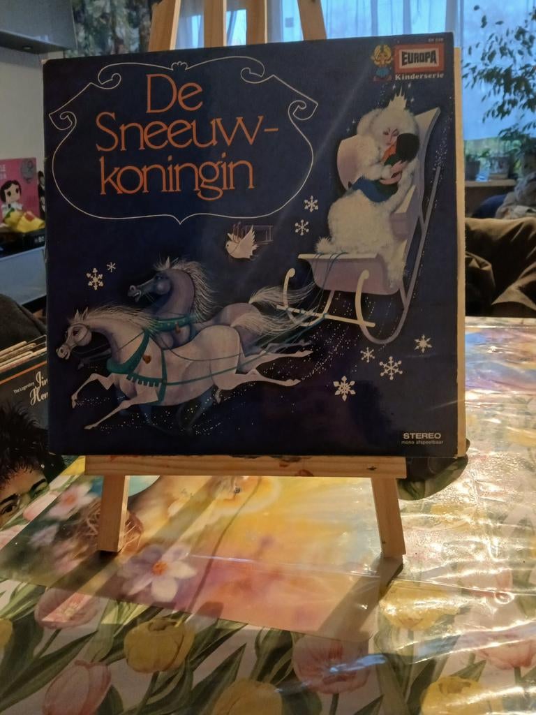 De Sneeuwkoningin Europa Kinder LP, Ophalen of Verzenden