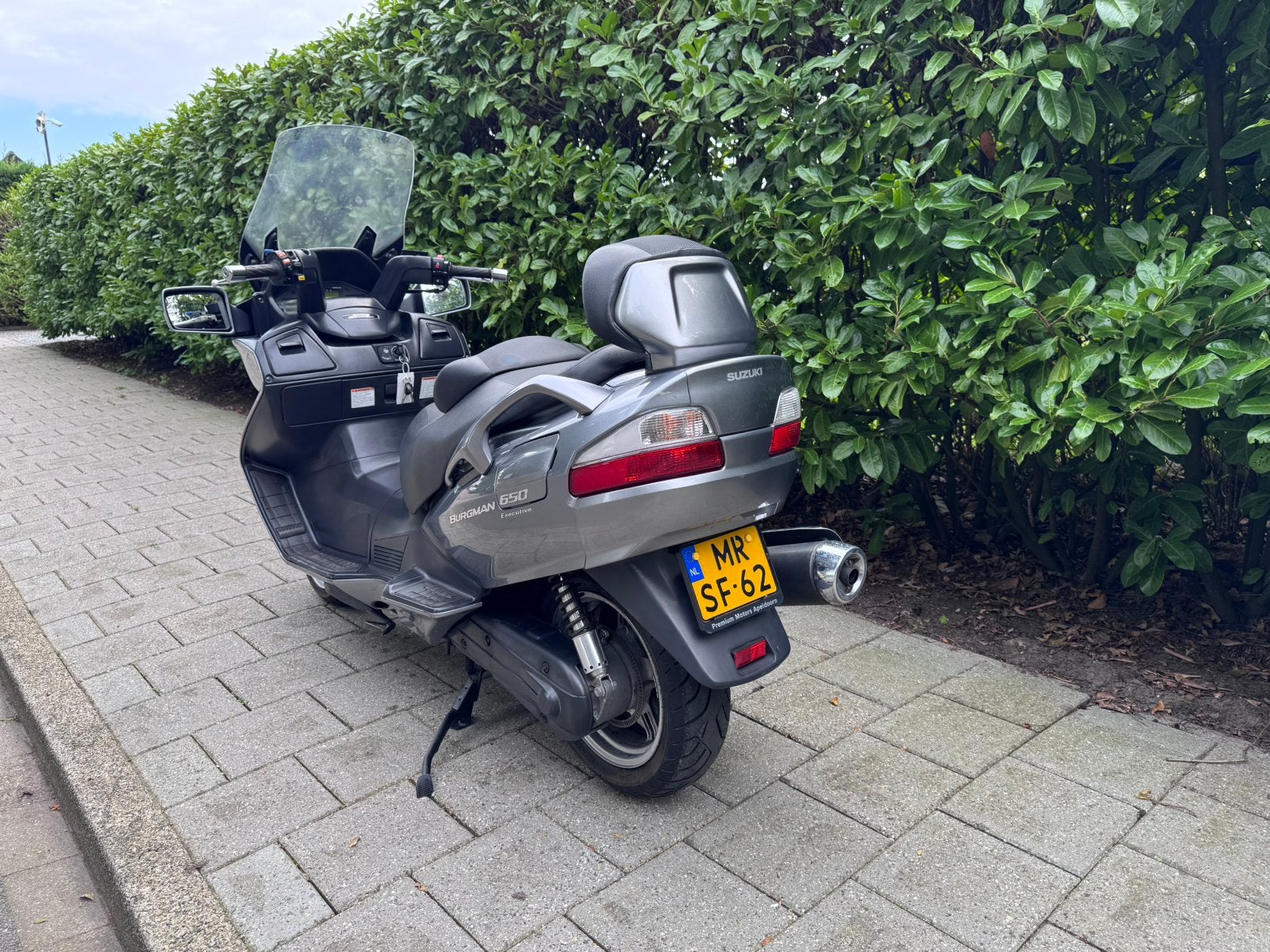 Schoot motor. Suzuki burgman  650, Bedrijf, Scooter