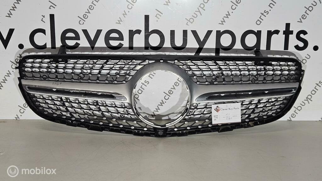 Grill origineel GLC-klasse Coupé C253 ('16-'23) A2538804674, Gebruikt, Mercedes-Benz, Ophalen of Verzenden, Mercedes-Benz