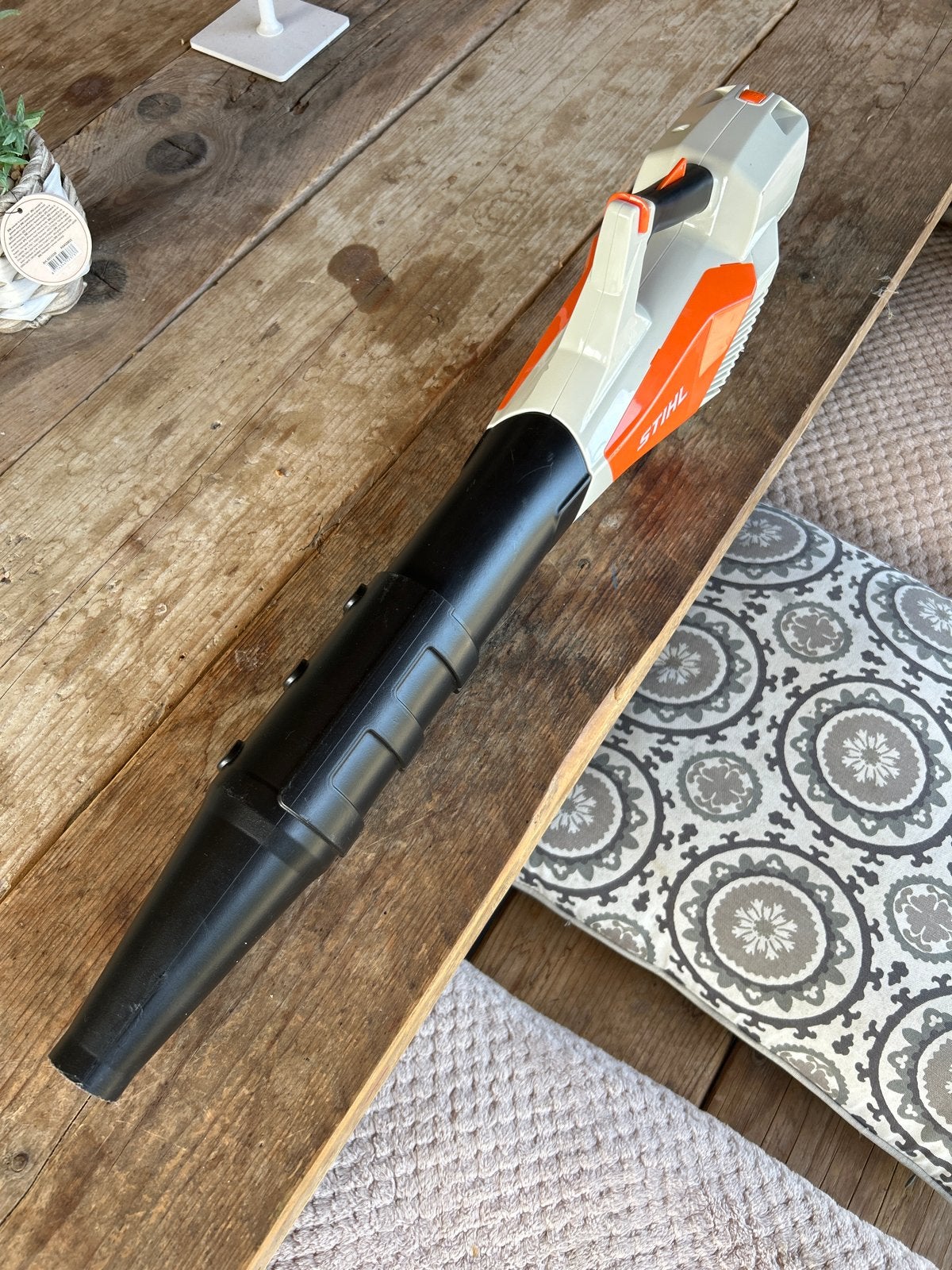 Stihl bladblazer speelgoed variant met accu, Ophalen of Verzenden, Zo goed als nieuw