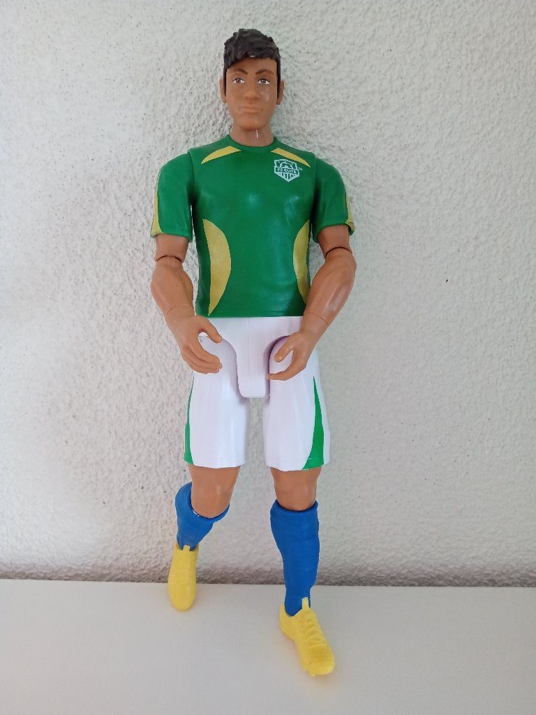 FC Elite Voetbal Actie Figuur van Mattel - NEYMAR Jr., Maat XS of kleiner, Ophalen of Verzenden, Gebruikt, Overige typen
