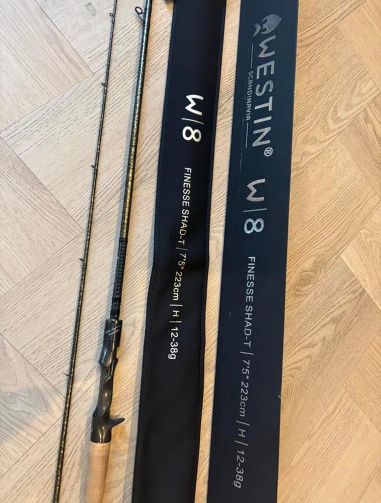 Westin W8 2nd Finesse Shad-T, Ophalen of Verzenden, Zo goed als nieuw, Werphengel