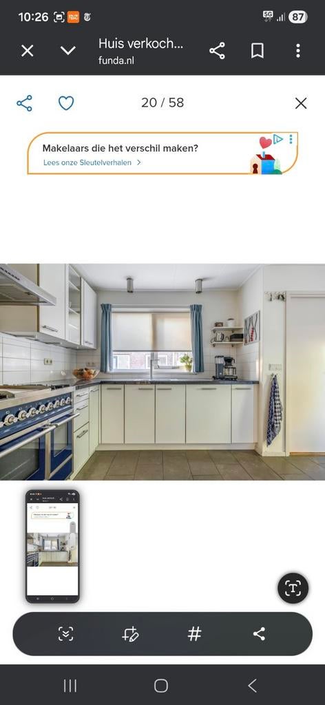 Complete keuken met Boretti, Miele en Atag apparatuur, Verzenden, Gebruikt, Graniet of Steen, Hoekkeuken