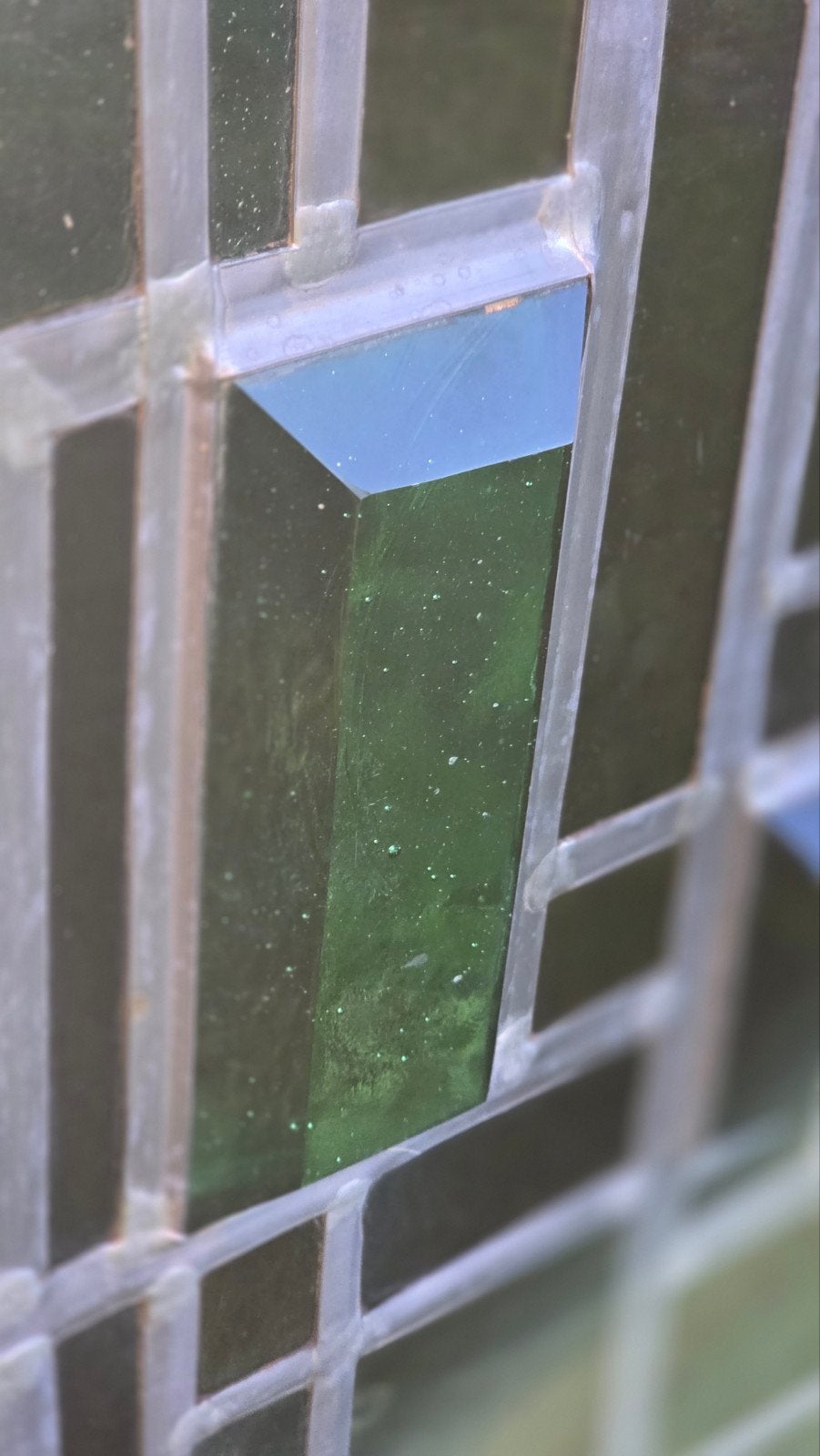 prachtige glas in lood werken diverse maten enecht handwerke, Doe-het-zelf en Verbouw, Ophalen of Verzenden, 80 tot 120 cm, Glas in lood