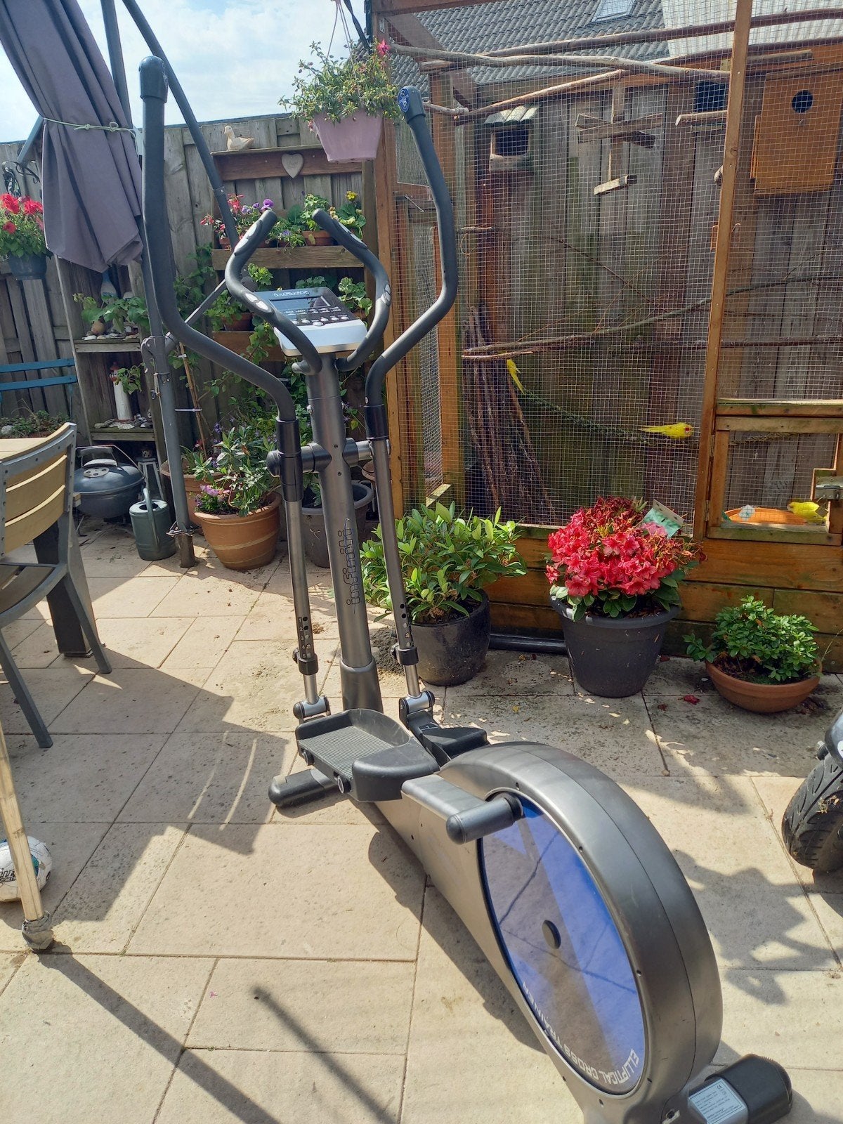 Crosstrainer, Sport en Fitness, Fitnessapparatuur, Ophalen, Zo goed als nieuw, Crosstrainer