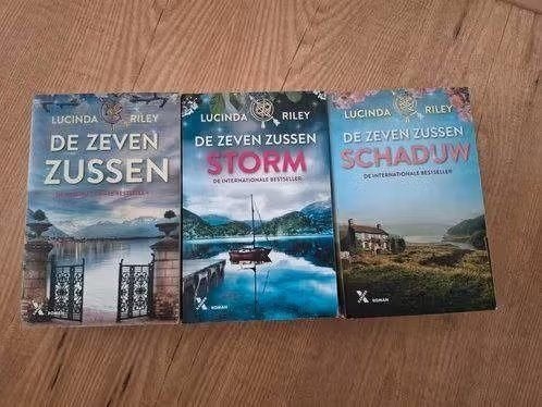 De Zeven Zussen Trilogie deel 1 t/m 3 - Lucinda Riley, Boeken, Ophalen of Verzenden, Zo goed als nieuw, Lucinda Riley, Europa overig