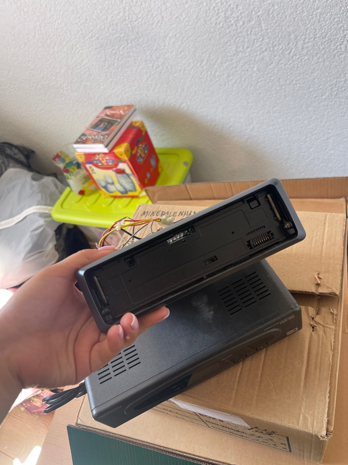 Pioneer autoradio met bedrading, Verzenden, Gebruikt