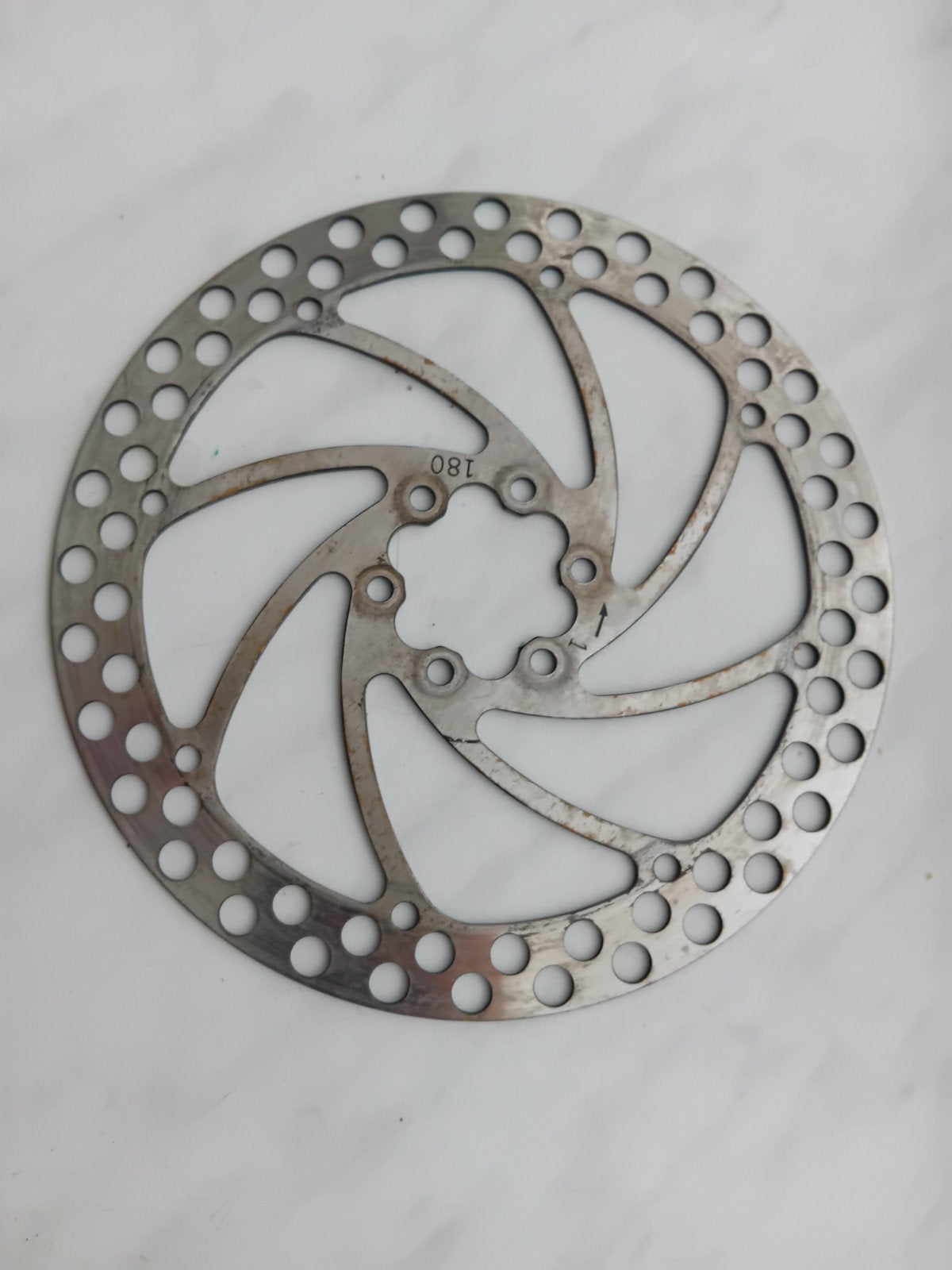 Schijfrem 180mm voor mountainbike, Fietsen en Brommers, Fietsonderdelen, Ophalen of Verzenden, Gebruikt, Mountainbike, Remmen