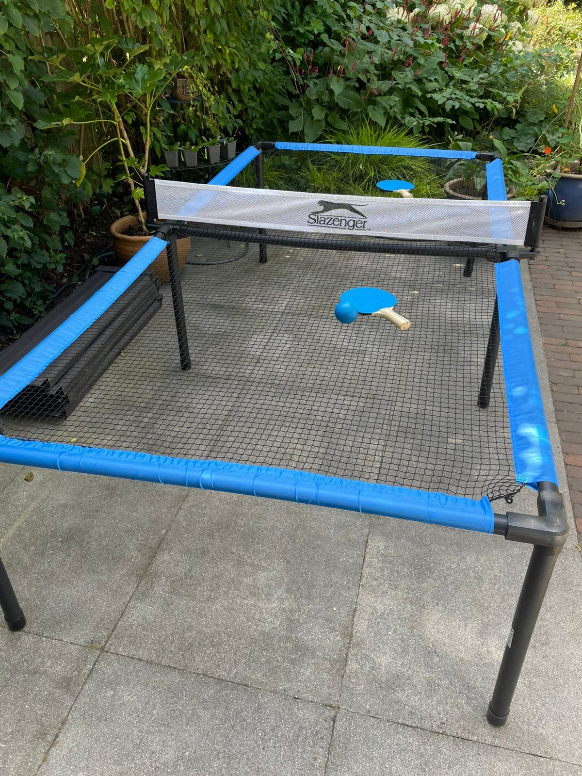 Slazenger tafeltennistafel / spikeball, Kinderen en Baby's, Speelgoed | Buiten | Zandbakken, Ophalen, Zo goed als nieuw