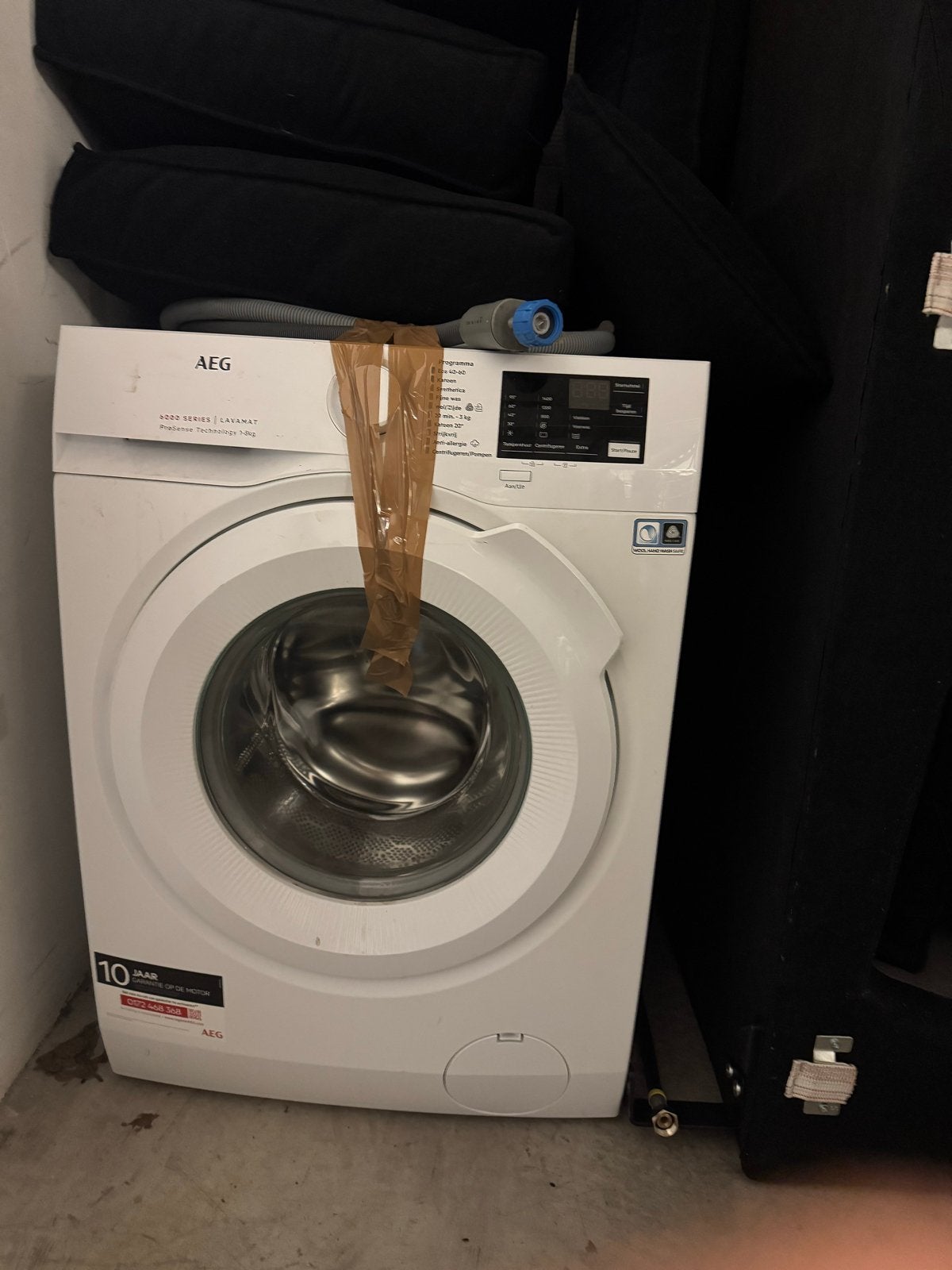 AEG 6000 Series Lavamat Wasmachine, Witgoed en Apparatuur, Wasmachines, Ophalen, Gebruikt, Voorlader, Kort programma