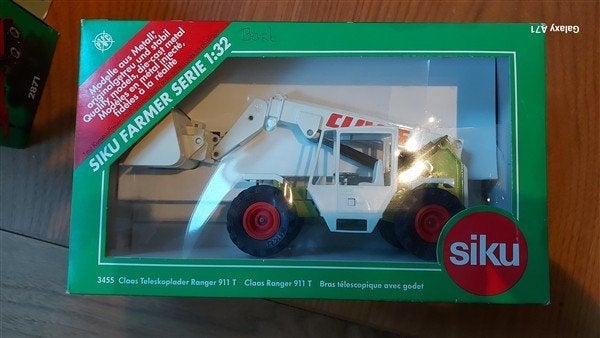 Siku 3455 Claas Telescooplader Ranger 911 T, Ophalen of Verzenden, Zo goed als nieuw, Tractor of Landbouw, SIKU