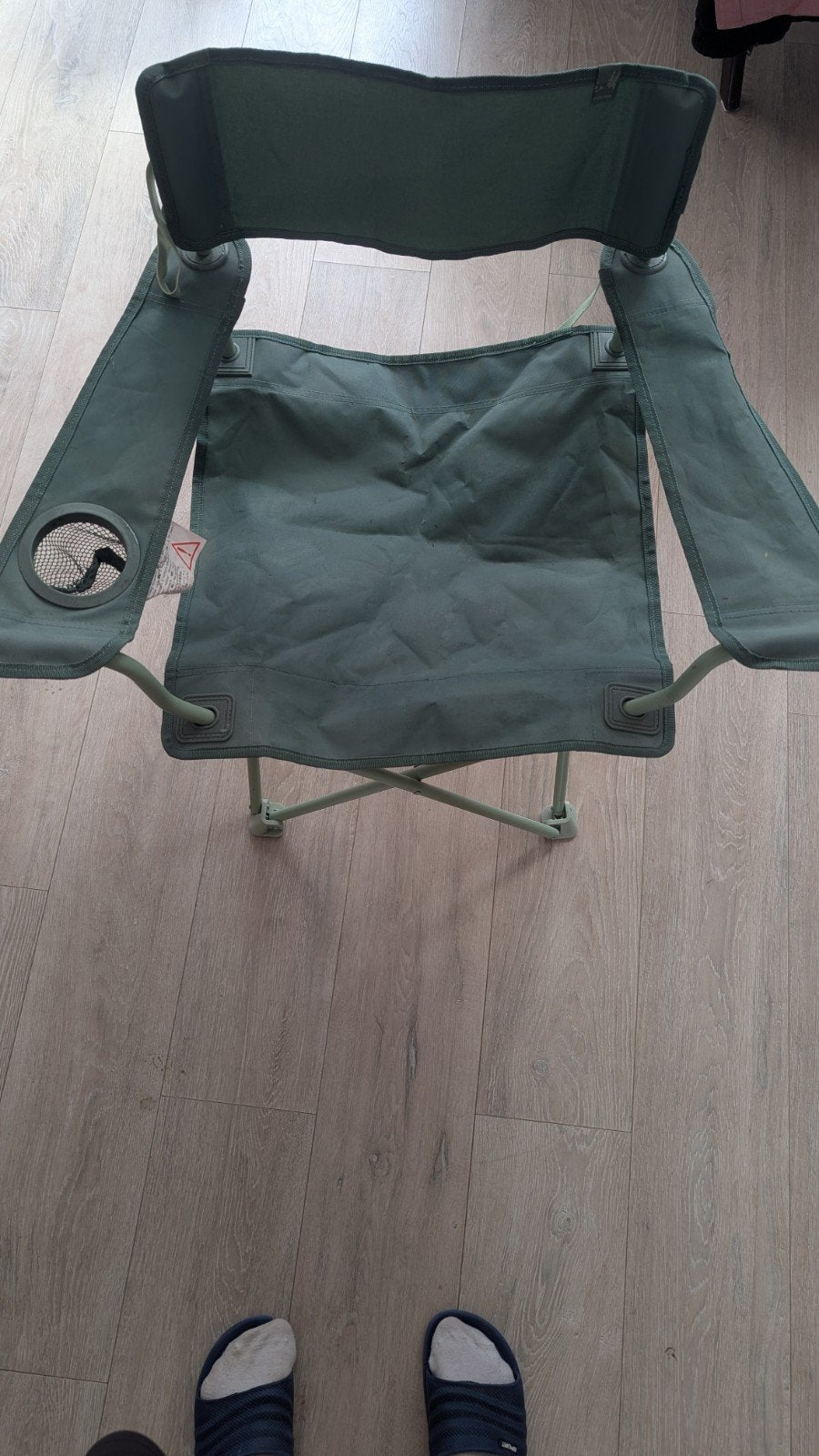 Camping stoeltje, Ophalen, Campingstoel