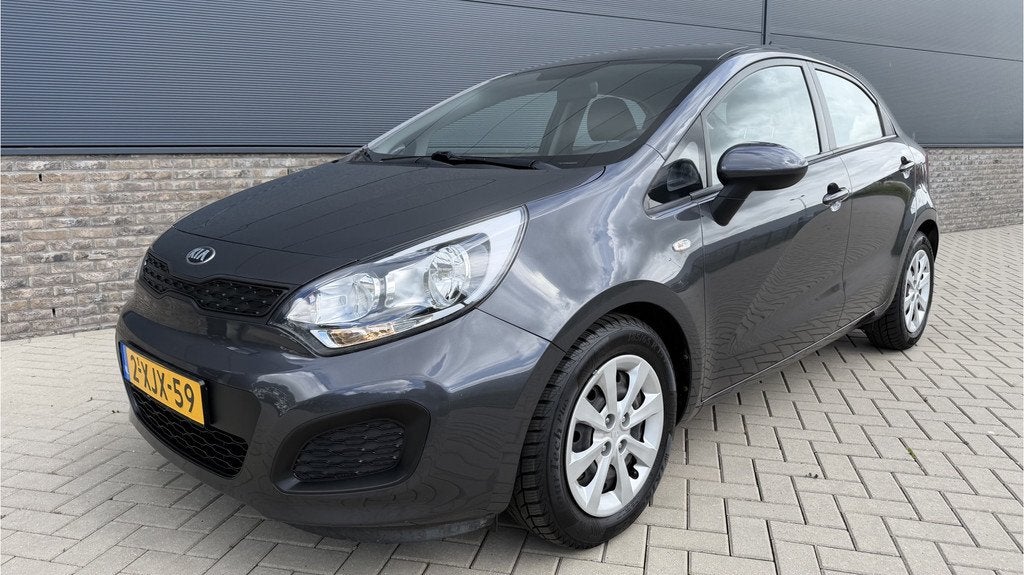 Kia Rio 1.2 CVVT ComfortLine Incl 12 maanden garantie ! / Ai, 4 cilinders, Origineel Nederlands, Bedrijf, Handgeschakeld