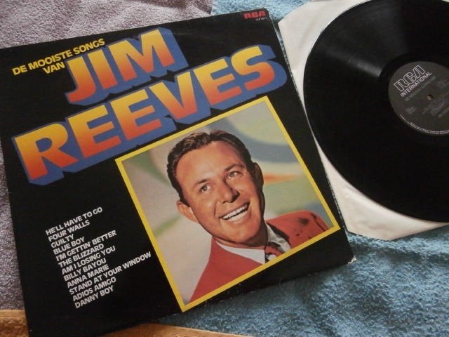 LP - Jim Reeves - De Mooiste Songs Van Jim Reeves., LP, Zo goed als nieuw, 12 inch, Fotohoes